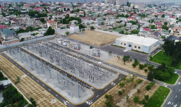 İlham Əliyev “Binəqədi” yarımstansiyasının açılışında - FOTOLAR