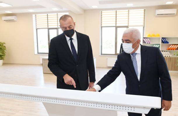 İlham Əliyev “Binəqədi” yarımstansiyasının açılışında - FOTOLAR