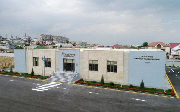 İlham Əliyev “Binəqədi” yarımstansiyasının açılışında - FOTOLAR