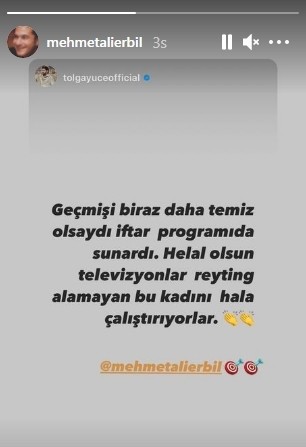 "Keçmişi təmiz olsaydı, iftar verilişi də aparardı" - FOTO