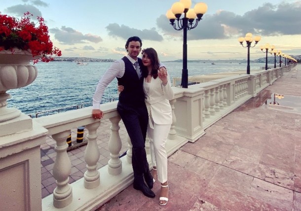 Van Damın oğlu ilə gəlininin yeni görüntüləri - FOTOLAR