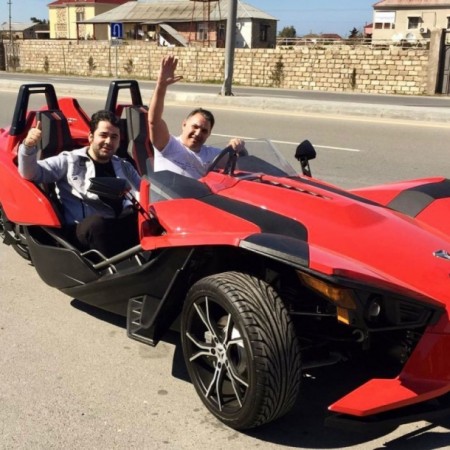 Ədalət Şükürovun bahalı motosikleti - FOTOLAR