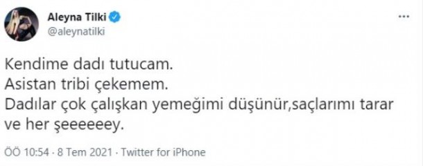 Aleyna Tilki özü üçün dayə axtarır - FOTO