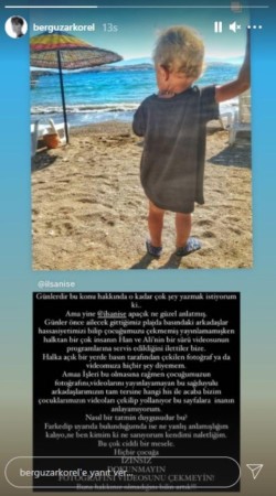 Aktrisa oğlunun videosunu icazəsiz çəkən şəxsi qınadı - FOTO