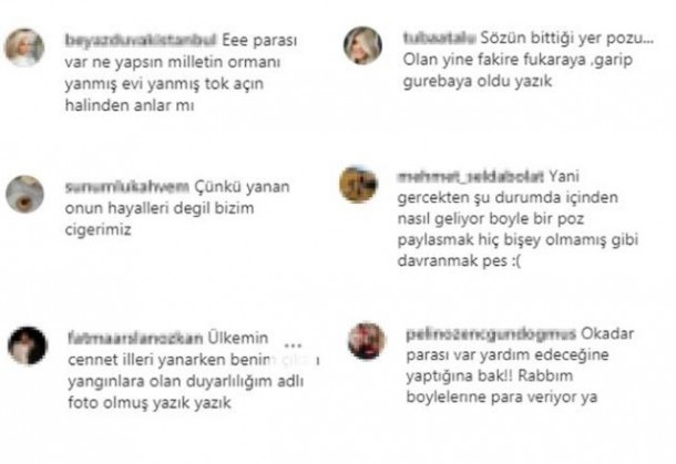 Bodrumdakı yanğını görməməzlikdən gəlib, fotosunu paylaşdı