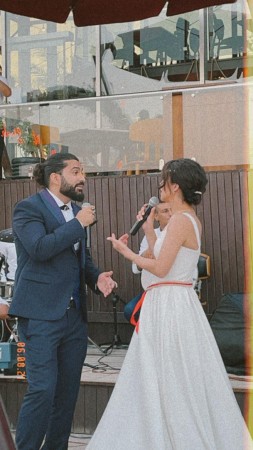 İbrahimlə Aydanın toyundan FOTOLAR