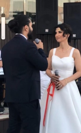 İbrahimlə Aydanın toyundan FOTOLAR