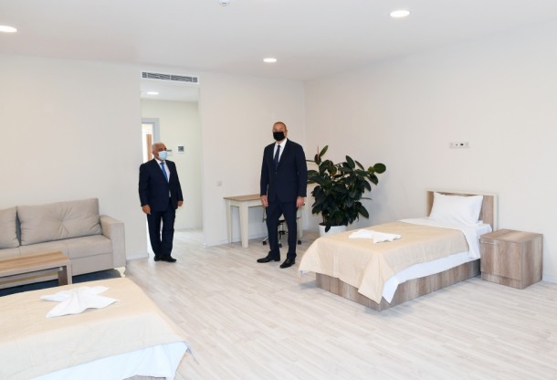 İlham Əliyev “Abşeron” yarımstansiyasının açılışında - FOTOLAR