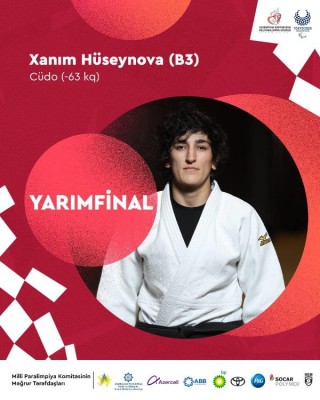 Azərbaycanın üç para-cüdoçusu Tokio-2020-nin yarımfinalında
