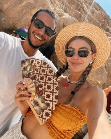 Misirdə tətildə olan məşhur model diqqət çəkdi (FOTOLAR)