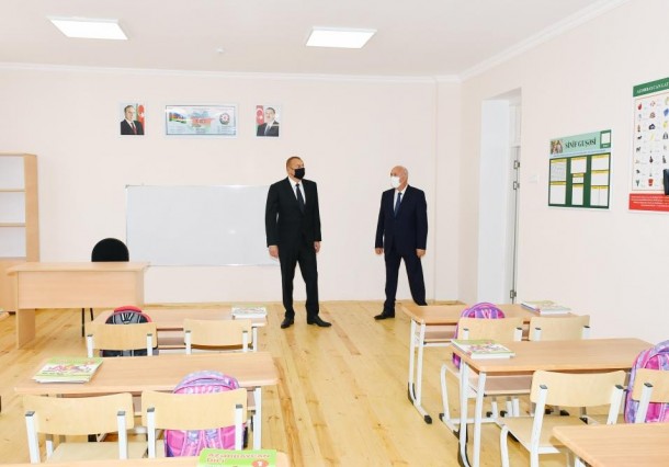 Prezident Sumqayıtda açılışlar etdi - YENİLƏNİB (FOTOLAR)