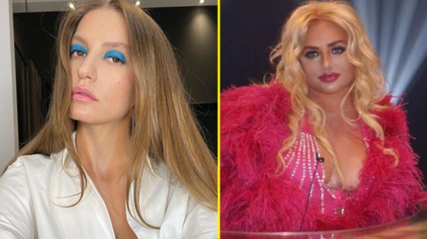 Müğənni aktrisanın ayaqlarını  lağa qoydu - FOTO