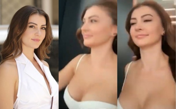 Aktrisanın geyimi gündəm oldu - FOTO