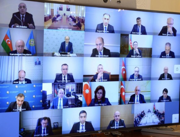Əli Əsədov nazirləri büdcə müzakirəsi üçün topladı - FOTO