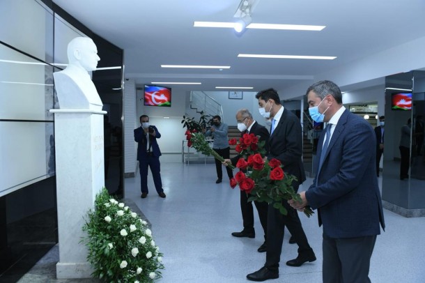 ADBTİA-nın yeni tədris korpusu istifadəyə verilib - FOTOLAR