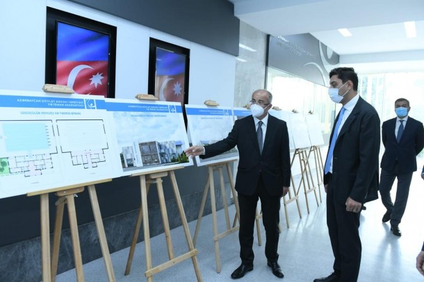 ADBTİA-nın yeni tədris korpusu istifadəyə verilib - FOTOLAR