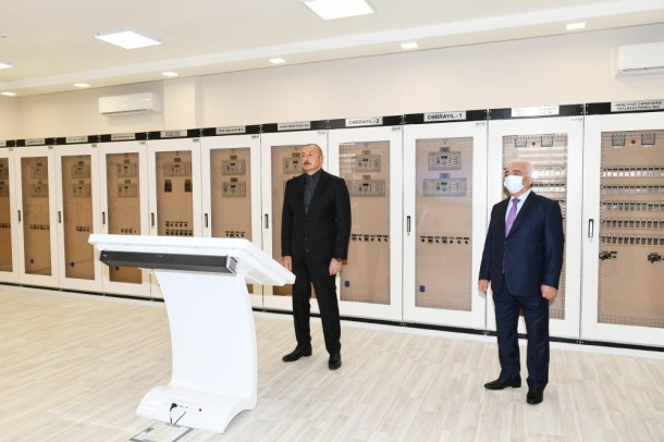 Prezident “Cəbrayıl” yarımstansiyasının açılışında - YENİLƏNİB (FOTOLAR)