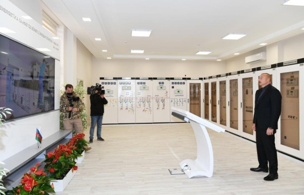 Prezident “Cəbrayıl” yarımstansiyasının açılışında - YENİLƏNİB (FOTOLAR)