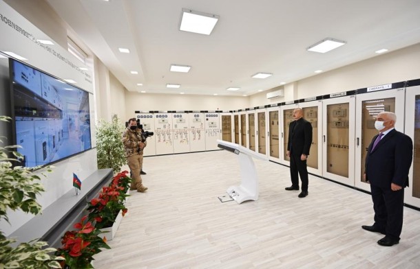 Prezident “Cəbrayıl” yarımstansiyasının açılışında - YENİLƏNİB (FOTOLAR)
