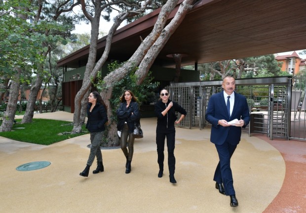 İlham Əliyev və xanımı Zooloji Parkın AÇILIŞINDA - YENİLƏNİB (FOTOLAR)