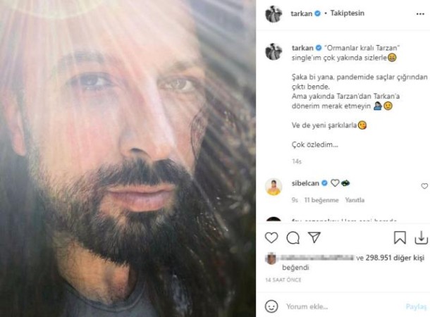 "Tarkan deyil, Tarzan deyəcəksiniz" - FOTO