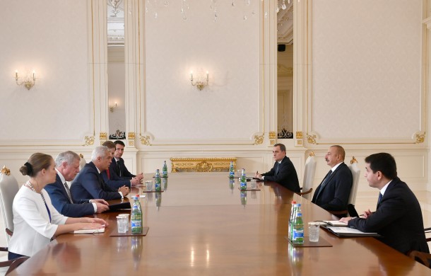 İlham Əliyev slovakiyalı naziri qəbul etdi - FOTO