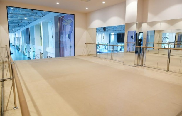Prezident ailəsi ilə birlikdə Milli Gimnastika Arenasının yeni binasında - FOTOLAR (YENİLƏNİB)