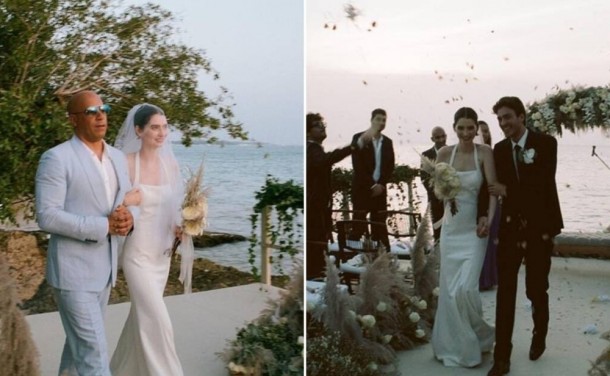 Məşhur cütlük evləndi - FOTOLAR