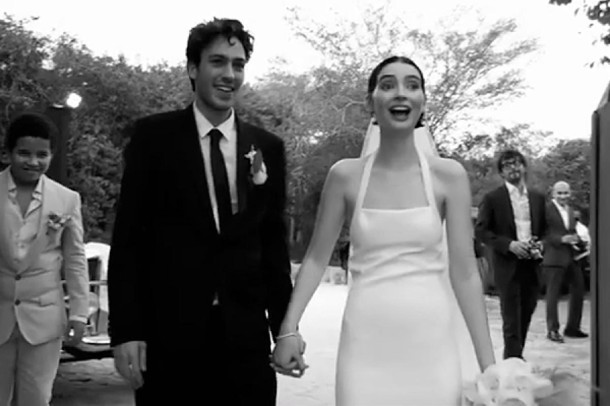 Məşhur cütlük evləndi - FOTOLAR