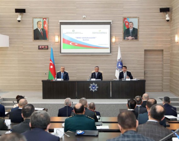 “Milli təhlükəsizlik” mövzusunda kursun açılış mərasimi keçirildi - FOTOLAR