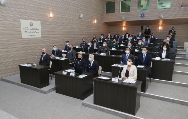 “Milli təhlükəsizlik” mövzusunda kursun açılış mərasimi keçirildi - FOTOLAR