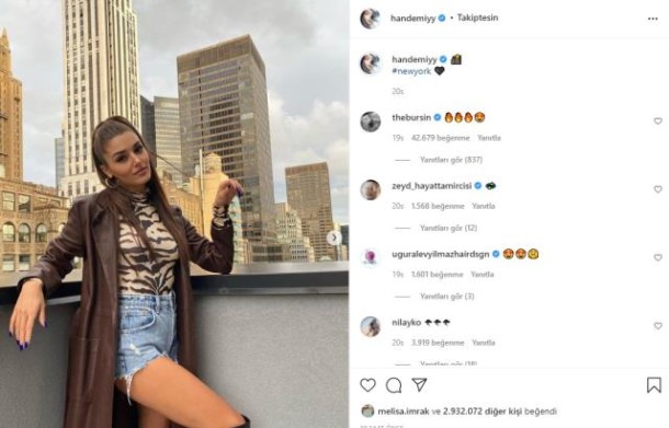 Aktrisa paylaşımı ilə diqqət çəkdi - FOTOLAR