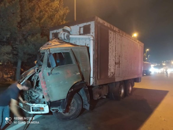 Bakıda zəncirvari qəza - FOTO