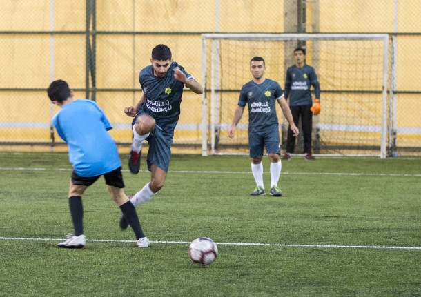 "Könüllü gömrükçü" dəstəsinin futbol komandası "Zəfər Liqası"nın qalibi oldu 