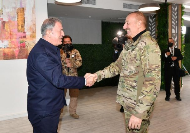 İlham Əliyev Şuşada Hulusi Akarı qəbul etdi - FOTO (YENİLƏNİB)
