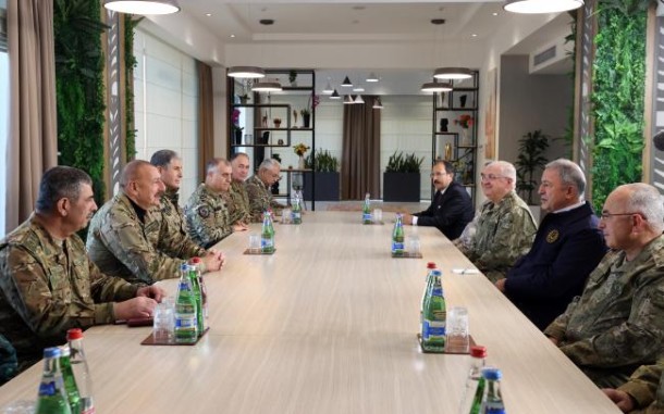 İlham Əliyev Şuşada Hulusi Akarı qəbul etdi - FOTO (YENİLƏNİB)