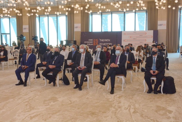 "UNEC İqtisadi Forumu 2021" öz işinə başlayıb - FOTOLAR
