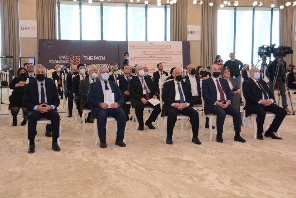 "UNEC İqtisadi Forumu 2021" öz işinə başlayıb - FOTOLAR