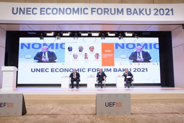 "UNEC İqtisadi Forumu 2021" öz işinə başlayıb - FOTOLAR