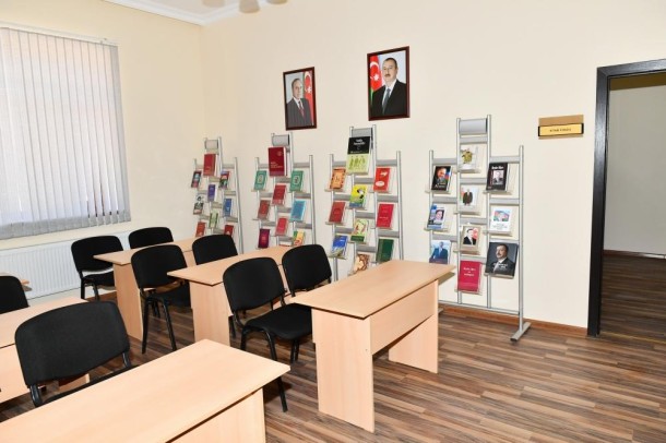 Qubanın Qonaqkənd qəsəbəsində yeni Mədəniyyət Evi inşa olunub - FOTOLAR