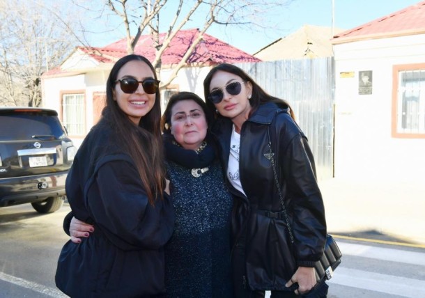 Qubanın Qonaqkənd qəsəbəsində yeni Mədəniyyət Evi inşa olunub - FOTOLAR