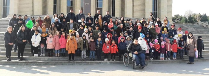 Gəncədə “Qəhrəman övladlarının ekskursiyası” təşkil olunub - FOTOLAR
