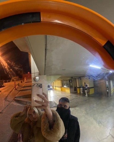 Müğənni məşhur repçi ilə sevgilidir - FOTOLAR