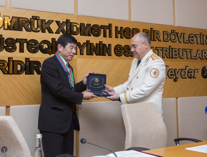 Gömrükçülərin peşə bayramı qeyd olundu - FOTOLAR