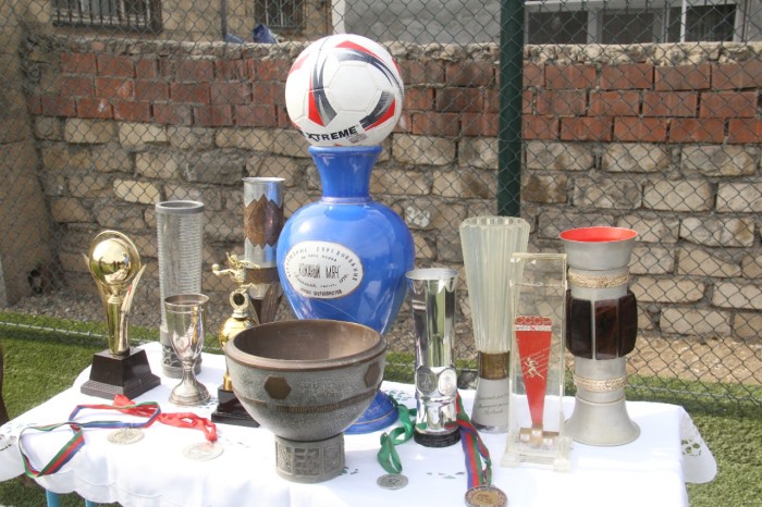 Gəncədə mini futbol meydançaları təmir olunub - FOTOLAR