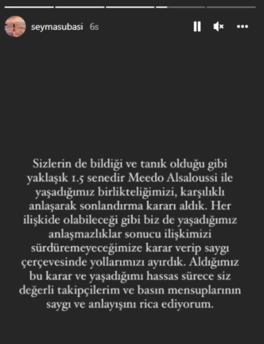 Şeyma Subaşı misirli sevgilisindən ayrıldı - FOTO