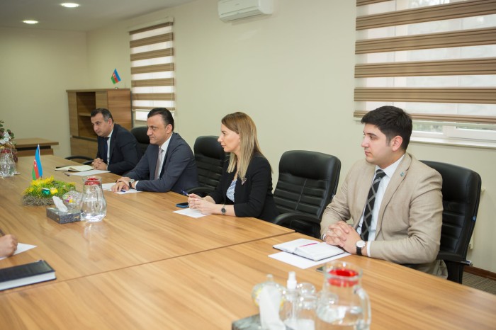 Əhməd İsmayılov Vüqar Qurbanovla görüşdü - FOTOLAR