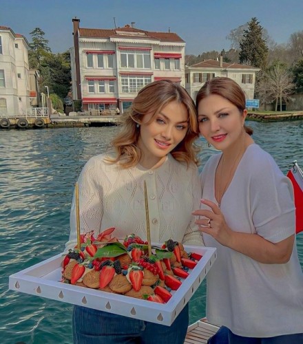 Ruhi Əliyeva Sibel Canın yaxtasında - FOTO/VİDEO