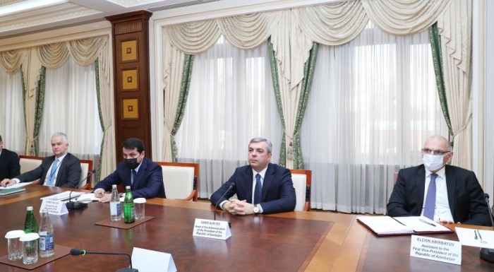 Samir Nuriyev Fransanın aparıcı şirkətlərinin nümayəndələri ilə görüşüb - FOTO