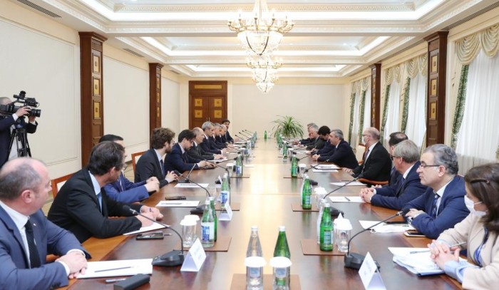 Samir Nuriyev Fransanın aparıcı şirkətlərinin nümayəndələri ilə görüşüb - FOTO